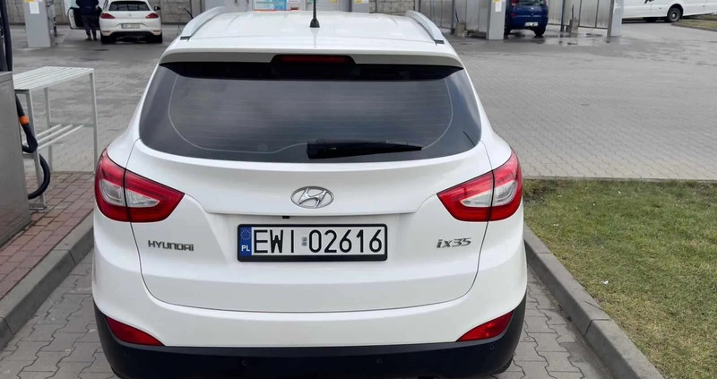 Hyundai ix35 cena 48600 przebieg: 166300, rok produkcji 2013 z Wieluń małe 92